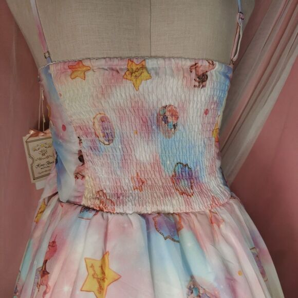 Lolita Dress Small Galaxy Cookies Kawaii Japan Party Prom Festival Halloween Y2K - Picture 7 of 10
